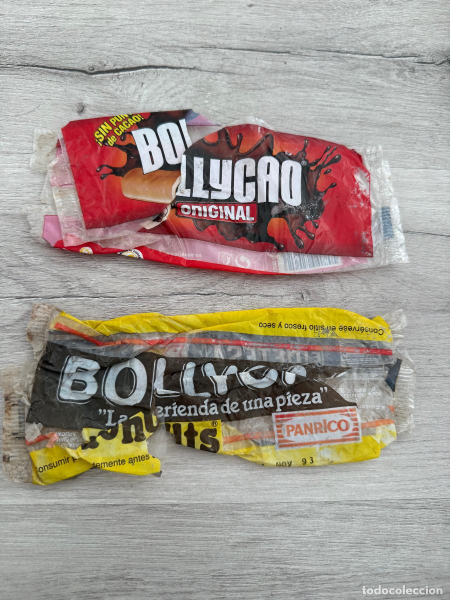 Coleccionismo Cromos antiguos: 2 envoltorios antiguos de Bollycao