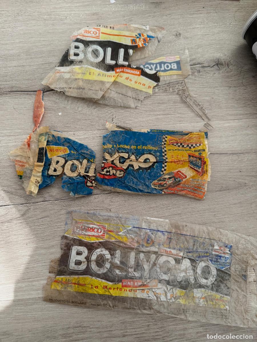 Collezionismo Figurine antiche: 3 envoltorios diferentes y antiguos de Bollycao