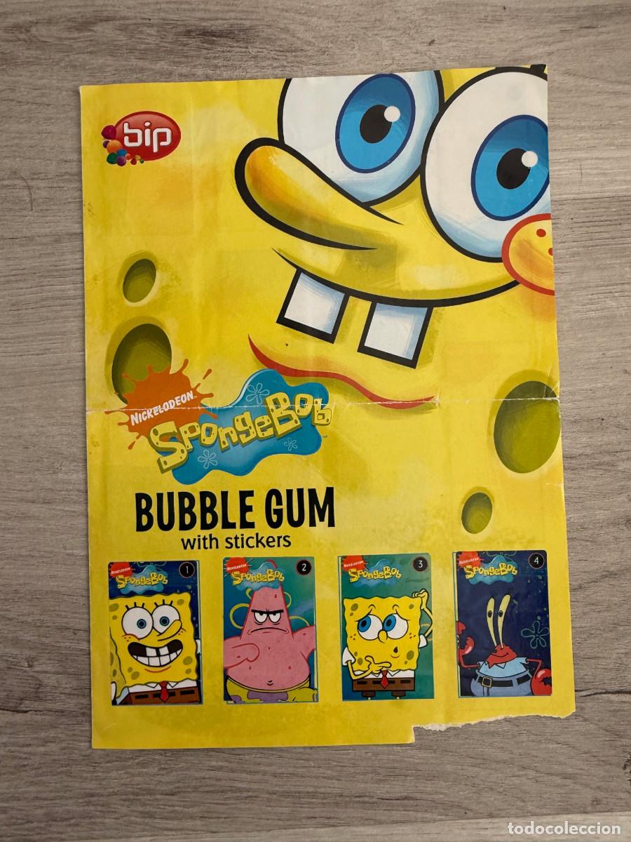 Coleccionismo Cromos antiguos: &Aacute;lbum chicles Bob Esponja casi completo