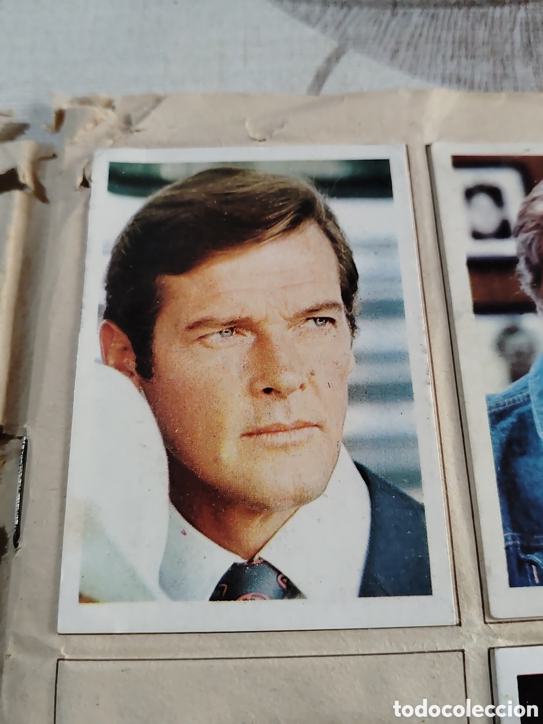 Sammeln alte Sammelbilder: ROOGER MOORE ALBUM ED. ESTE. FAMOSOS 1973 PEDIDO MINIMO 3&euro;