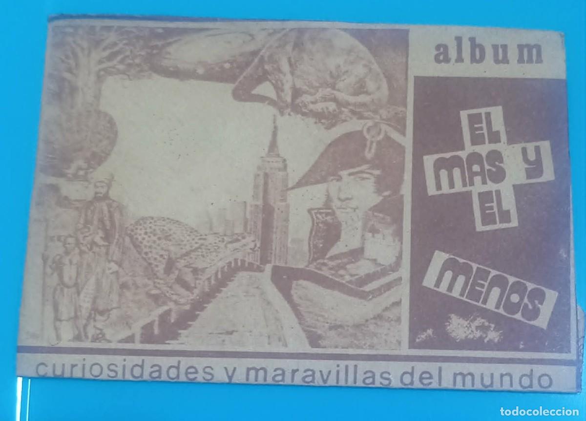Coleccionismo Cromos antiguos: Sobre Cromos Album EL MAS Y EL MENOS. Peru.