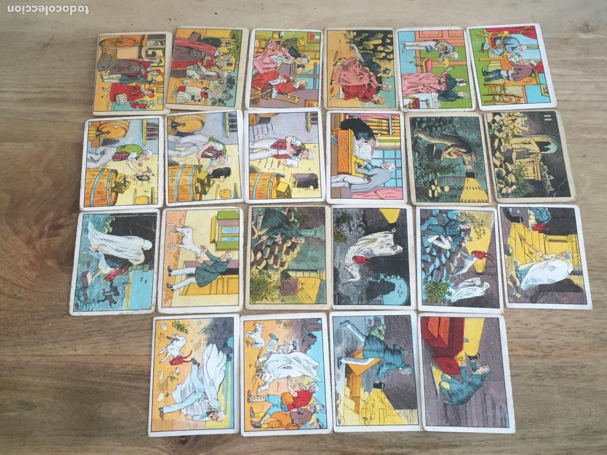 Coleccionismo Cromos antiguos: el tesoro oculto chocolates verdeny tremp 22 cromos nunca pegados