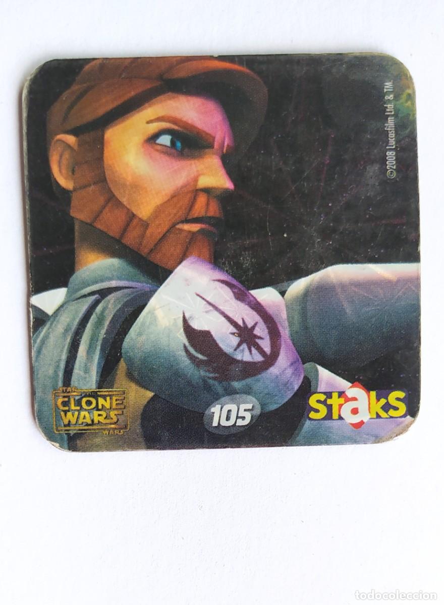 Coleccionismo Cromos antiguos: CLONE WARS IMAN STAKS N&deg;105 TAZO STAR WARS LUCAS FILM