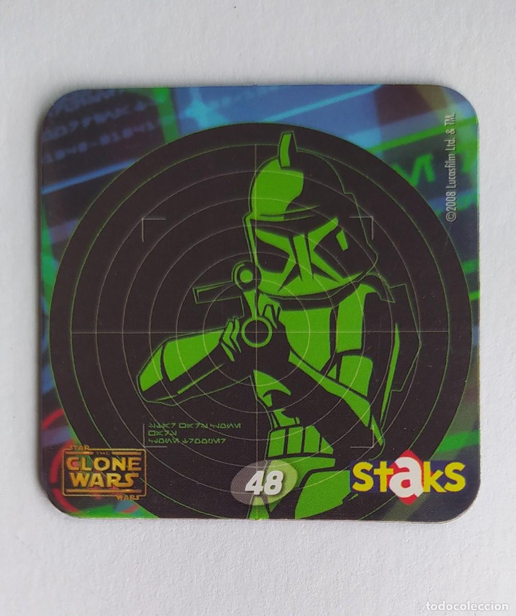 Colecionismo Cromos antigos: CLONE WARS IMAN STAKS N&deg;48 TAZO STAR WARS LUCAS FILM