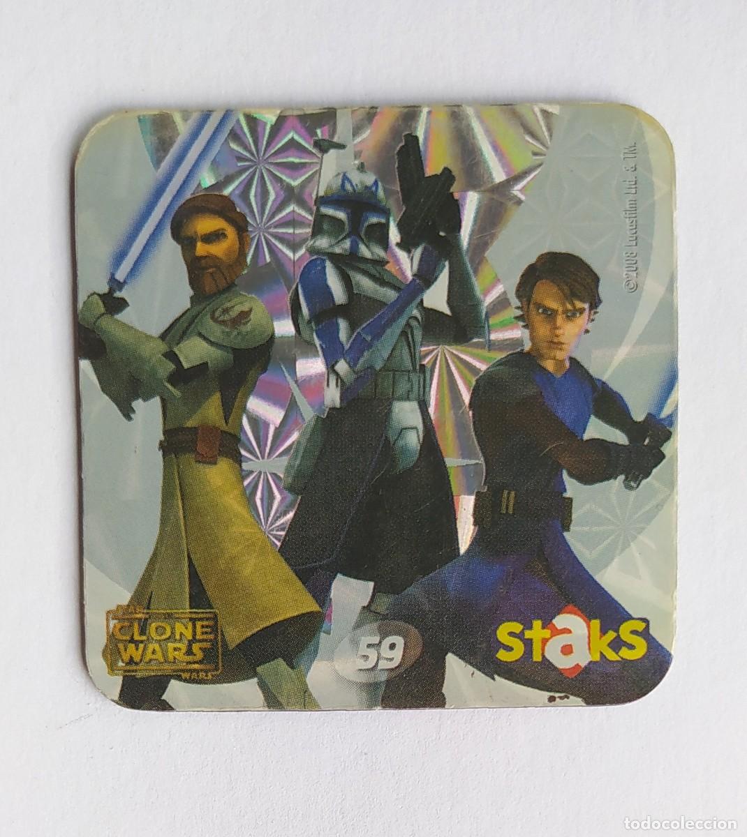 Colecionismo Cromos antigos: CLONE WARS IMAN STAKS N&deg;59 TAZO STAR WARS LUCAS FILM