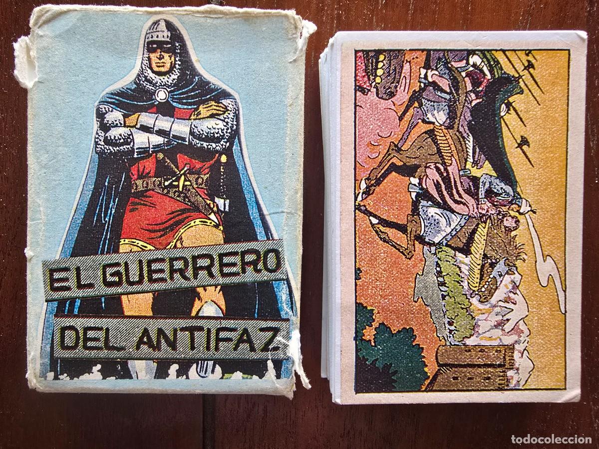 Sammeln alte Sammelbilder: El Guerrero del Antifaz 1&ordf; Serie Completa 72 Cromos.Facsimil