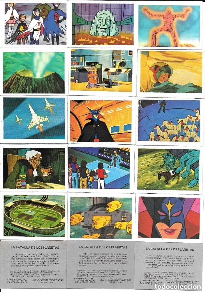 Coleccionismo Cromos antiguos: PEDIDO BURGOS CROMOS LA BATALLA DE LOS PLANETAS FHER 1980