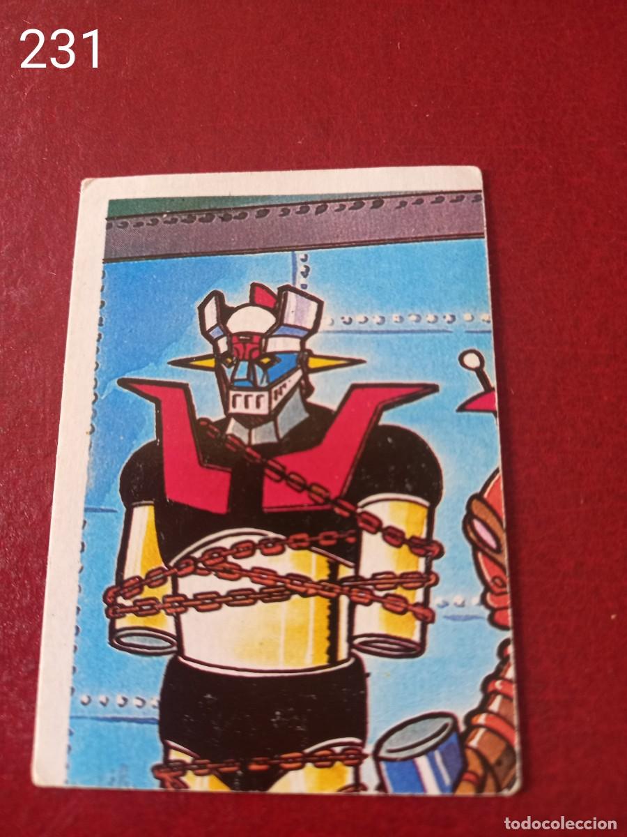 Coleccionismo Cromos antiguos: Cromo n.231 mazinger z 2 sin pegar
