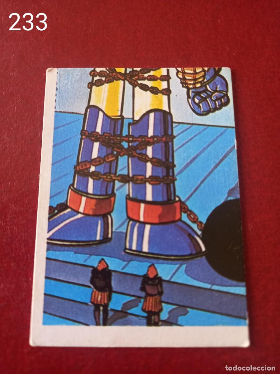 Coleccionismo Cromos antiguos: Cromo n.233 mazinger z 2 sin pegar