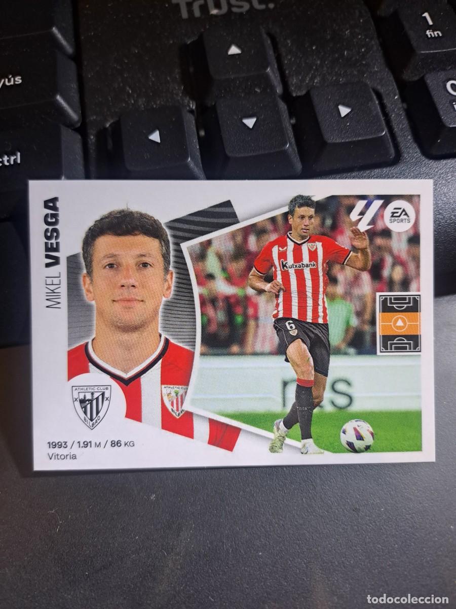 Coleccionismo Cromos antiguos: CROMO VESGA 11 ATHLETIC CLUB DE BILBAO LIGA 2024 2025 24 25 ESTE PANINI NUNCA PEGADO