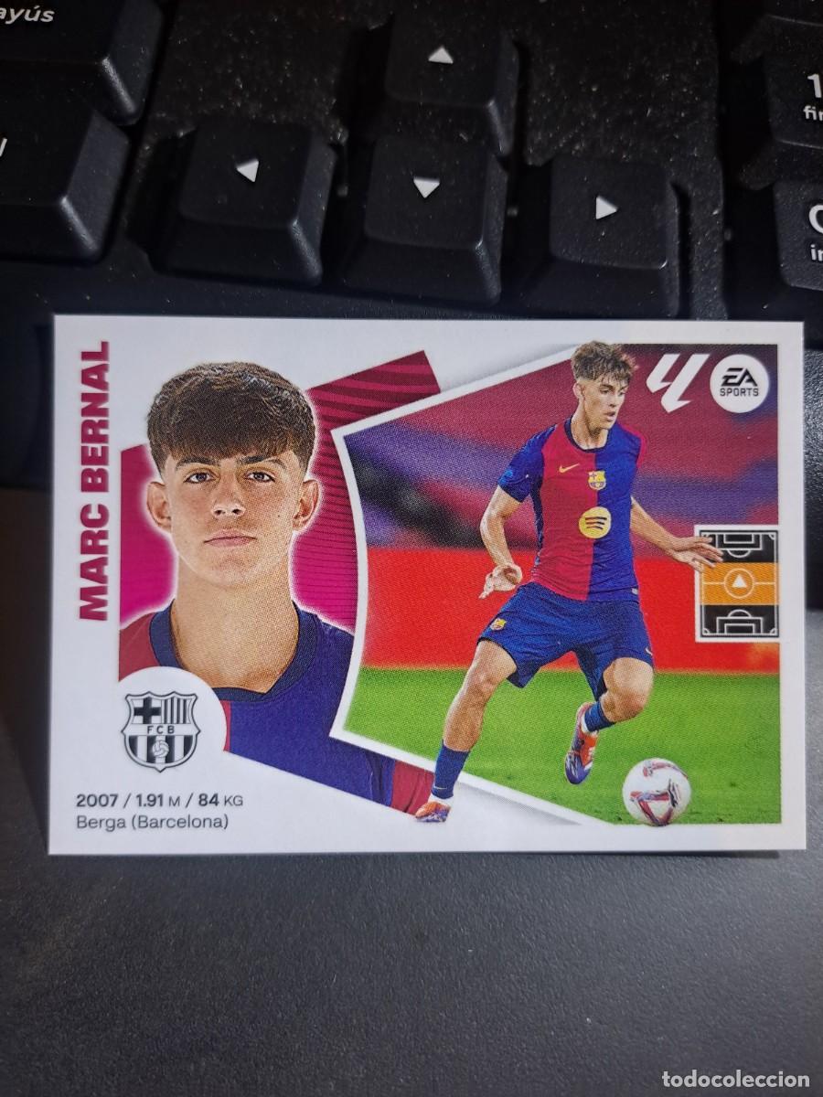 Coleccionismo Cromos antiguos: CROMO MARC BERNAL 16 BIS COLOCA BARCELONA LIGA 2024 2025 24 25 ESTE PANINI NUNCA PEGADO