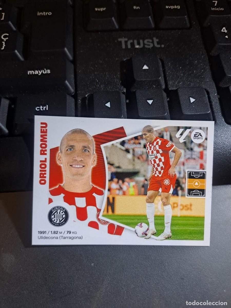 Coleccionismo Cromos antiguos: CROMO ORIOL ROMEU FICHAJE 26 ULTIMOS FICHAJES 26 GIRONA LIGA 2024 2025 24 25 ESTE PANINI NUNCA PEGAD