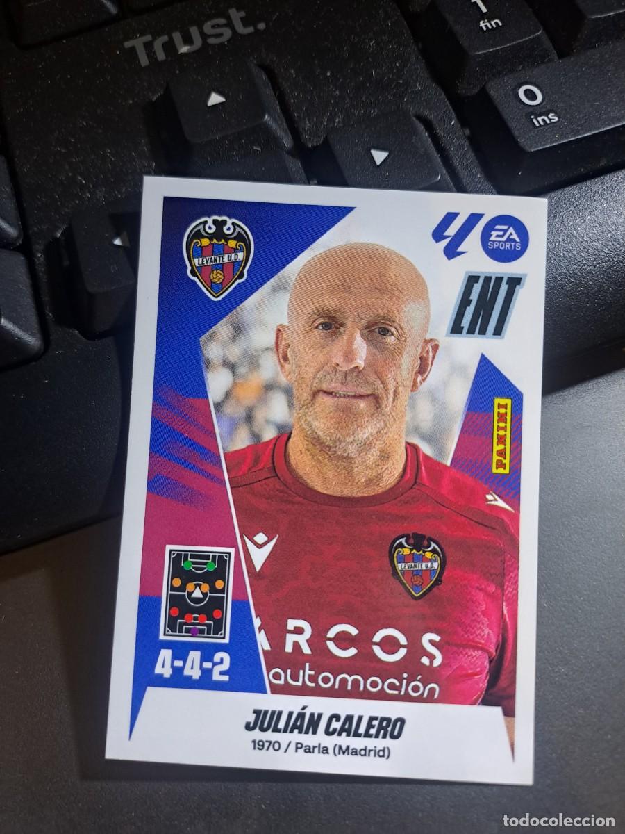 Sammeln alte Sammelbilder: CROMO JULIAN CALERO 2 ENTRENADOR LEVANTE LIGA 2025 2026 25 26 ESTE PANINI NUNCA PEGADO