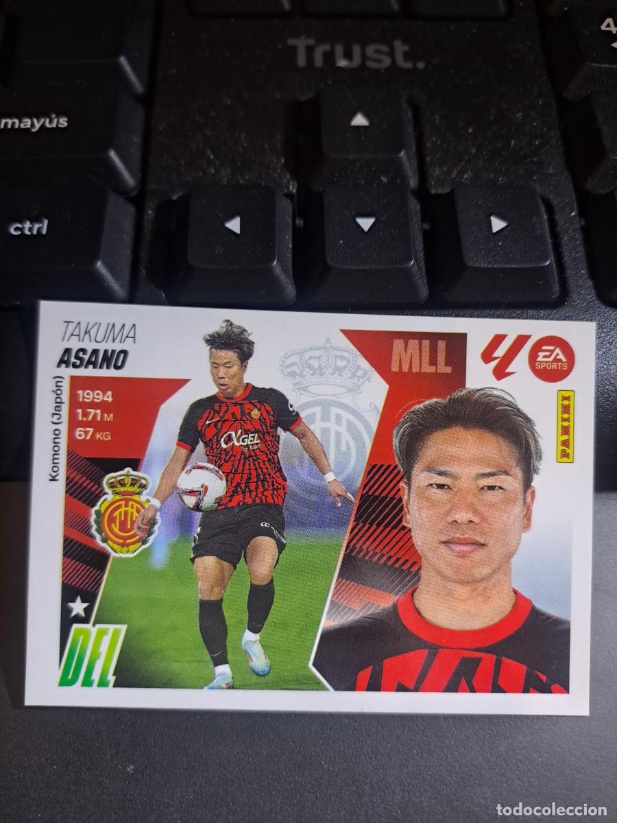 Coleccionismo Cromos antiguos: CROMO ASANO 18 MALLORCA LIGA 2025 2026 25 26 ESTE PANINI NUNCA PEGADO