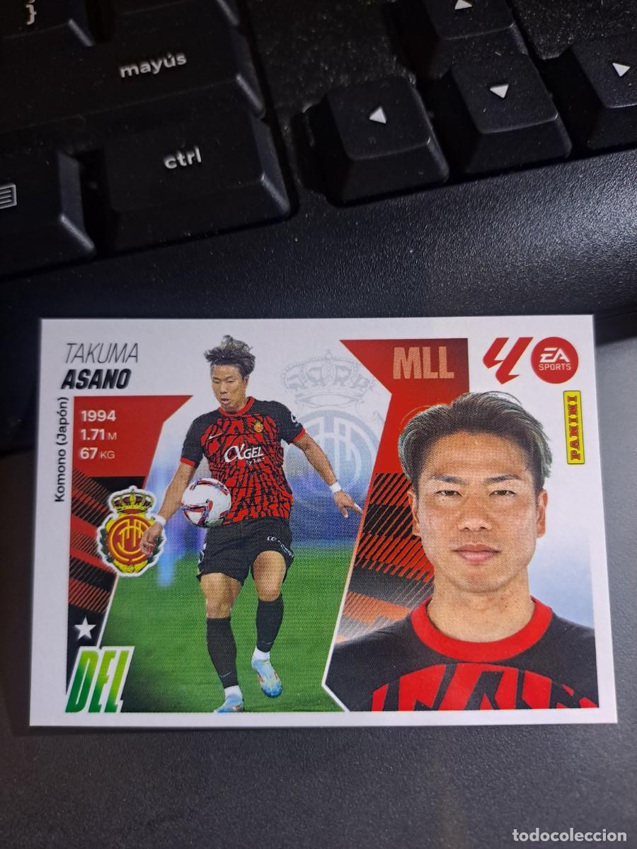 Coleccionismo Cromos antiguos: CROMO ASANO 18 MALLORCA LIGA 2025 2026 25 26 ESTE PANINI NUNCA PEGADO