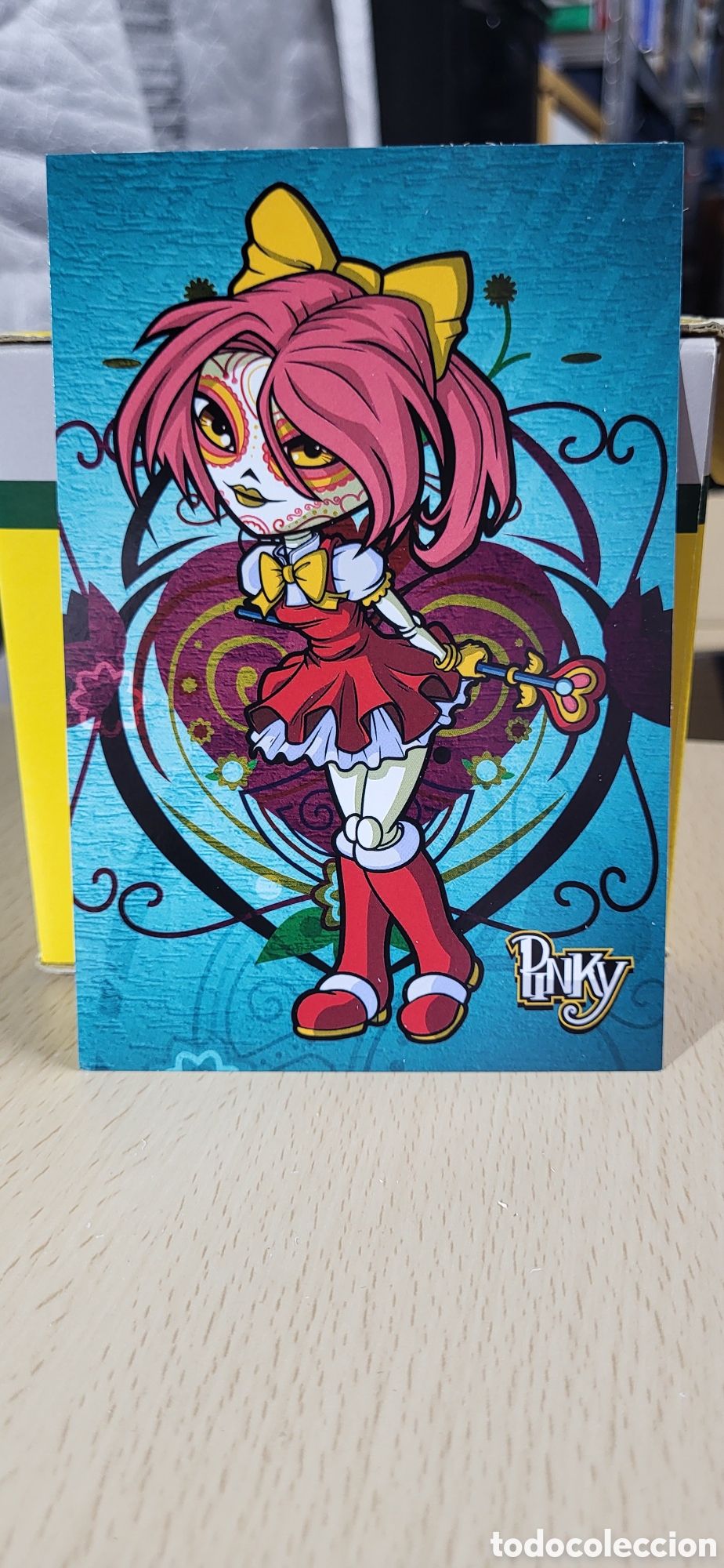 Collectable Antique Stickers: PINKY N&ordm; 11 CATRINAS UNDERWORLD PHOTOCARDS MAYA STUDIO PANINI 2020