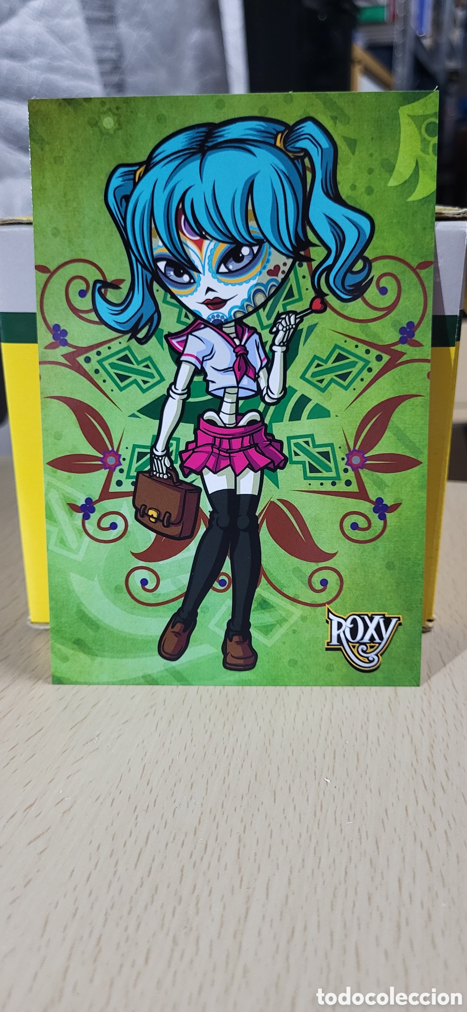 Collectable Antique Stickers: ROXY N&ordm; 13 CATRINAS UNDERWORLD PHOTOCARDS MAYA STUDIO PANINI 2020
