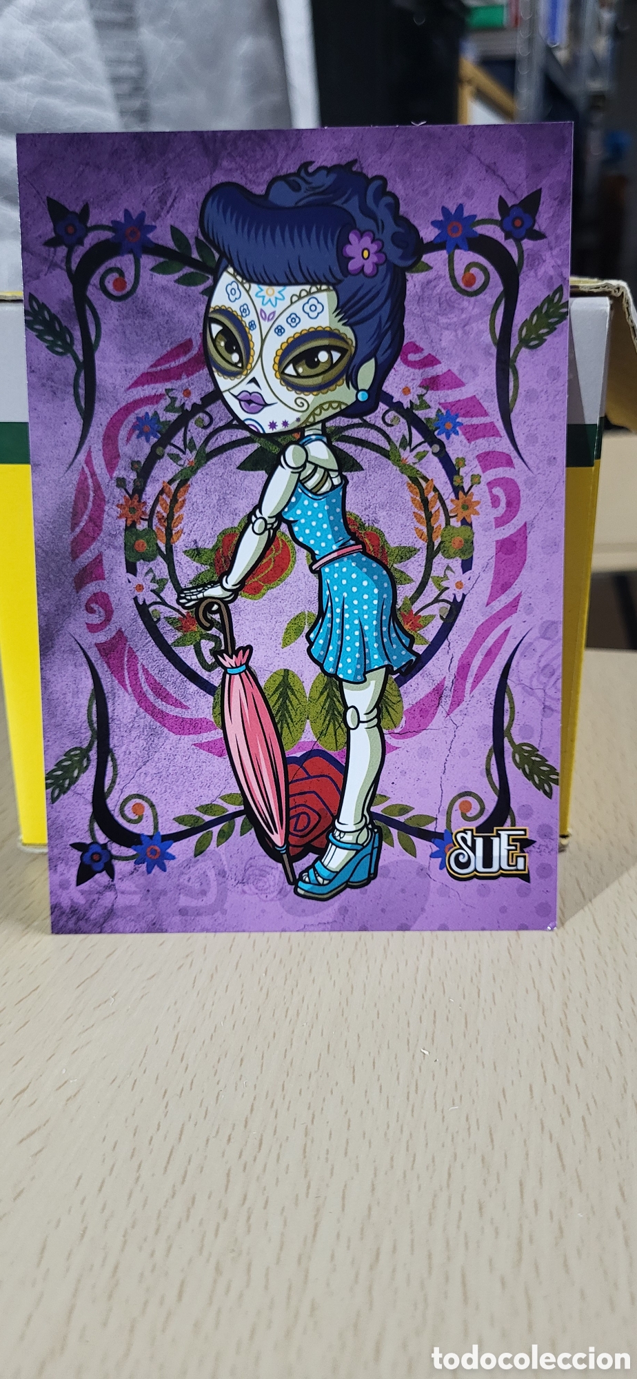 Collectionnisme Cartes &agrave; collectionner anciennes: SUE N&ordm; 20 CATRINAS UNDERWORLD PHOTOCARDS MAYA STUDIO PANINI 2020