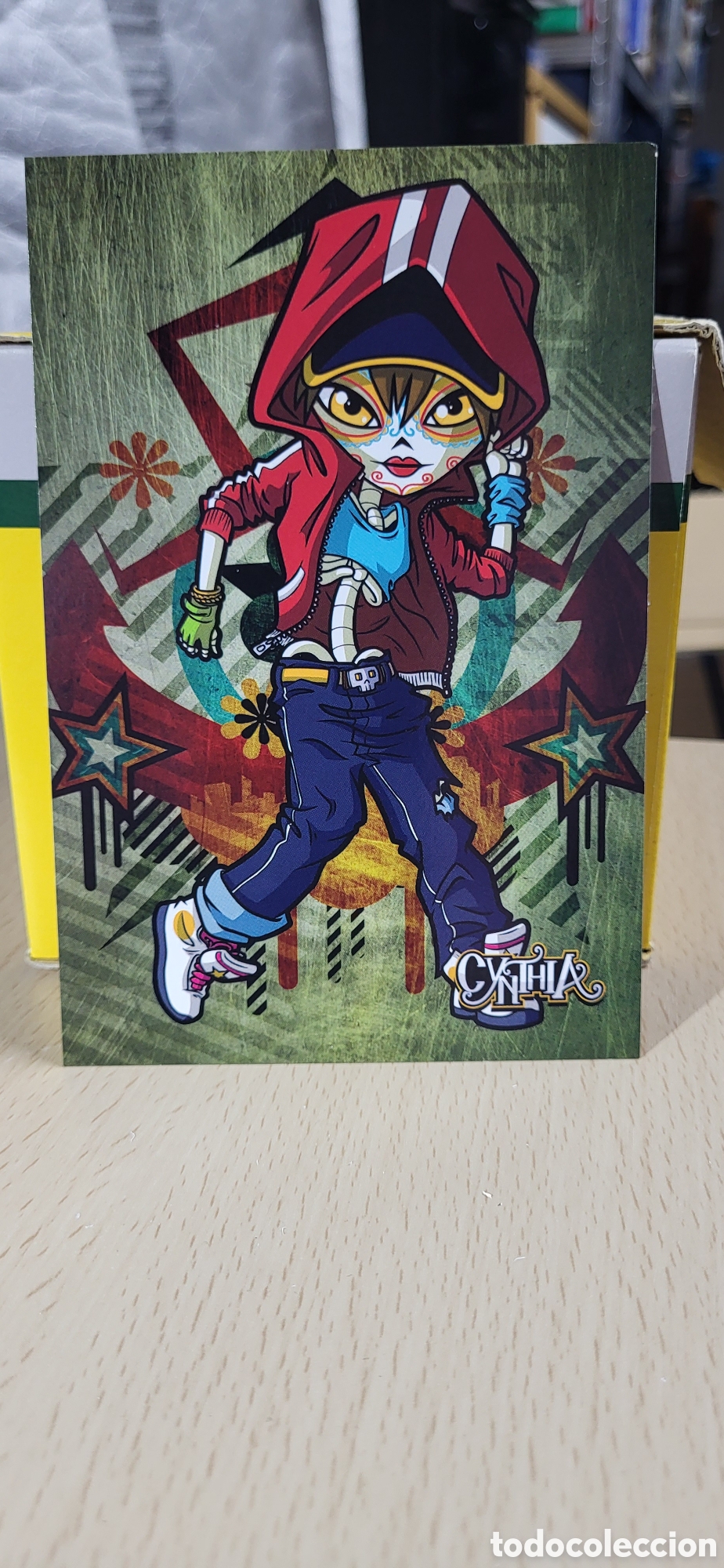 Coleccionismo Cromos antiguos: CYNTHIA N&ordm; 38 CATRINAS UNDERWORLD PHOTOCARDS MAYA STUDIO PANINI 2020