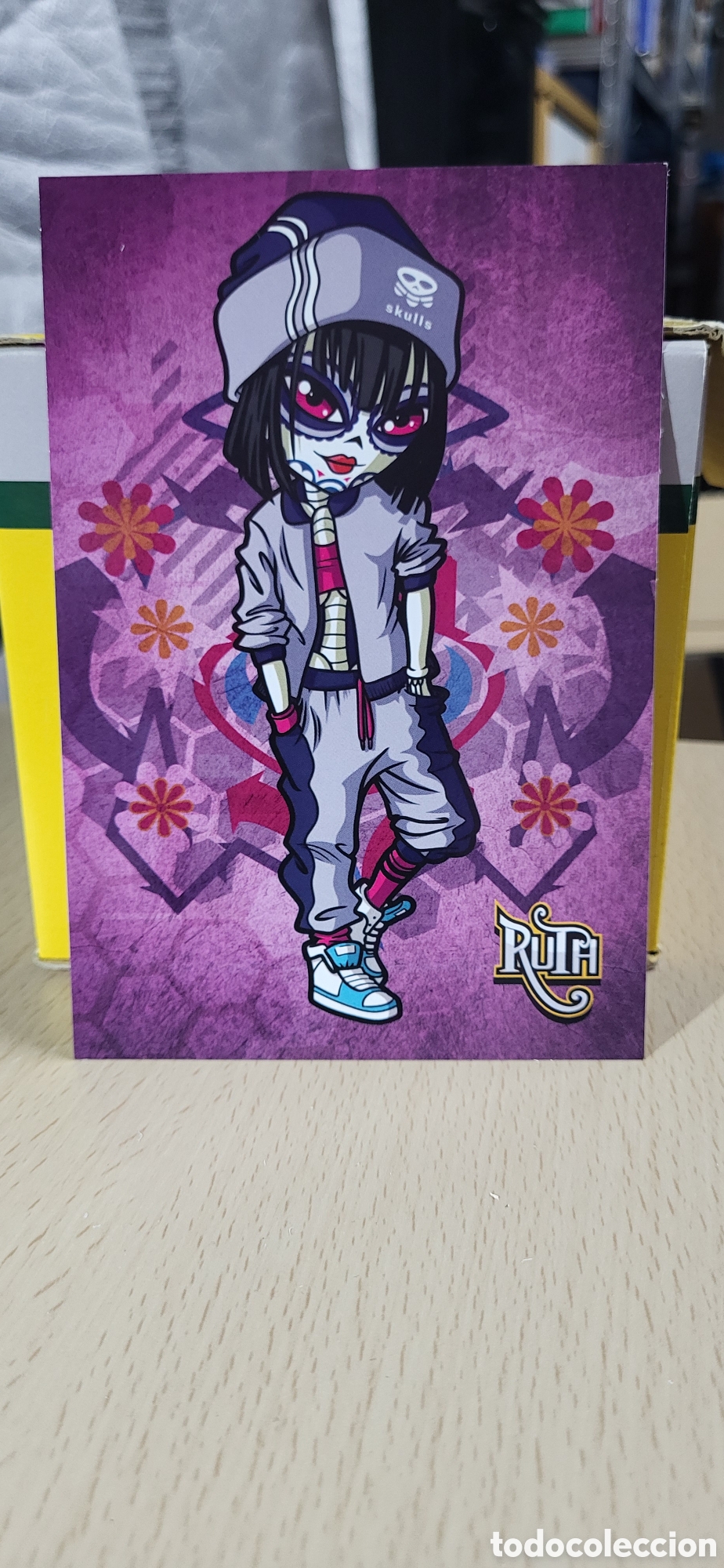 Coleccionismo Cromos antiguos: RUTH N&ordm; 42 CATRINAS UNDERWORLD PHOTOCARDS MAYA STUDIO PANINI 2020