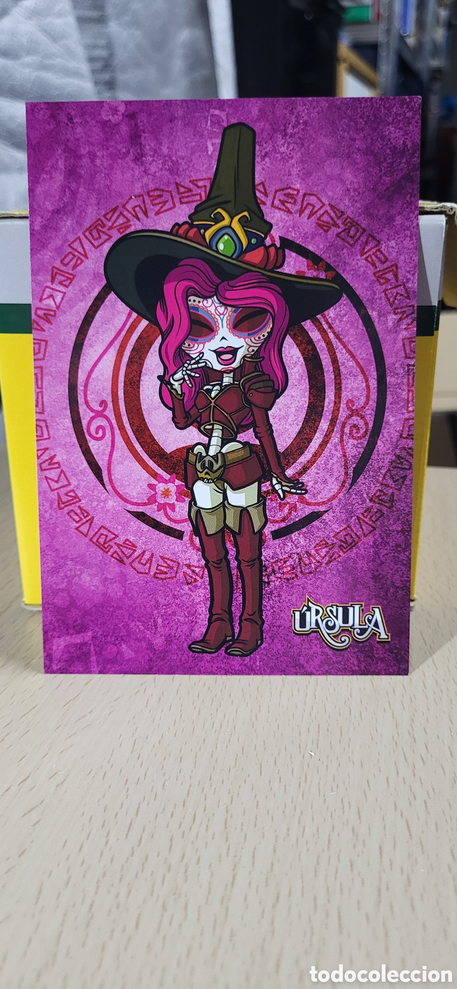 Coleccionismo Cromos antiguos: URSULA N&ordm; 49 CATRINAS UNDERWORLD PHOTOCARDS MAYA STUDIO PANINI 2020