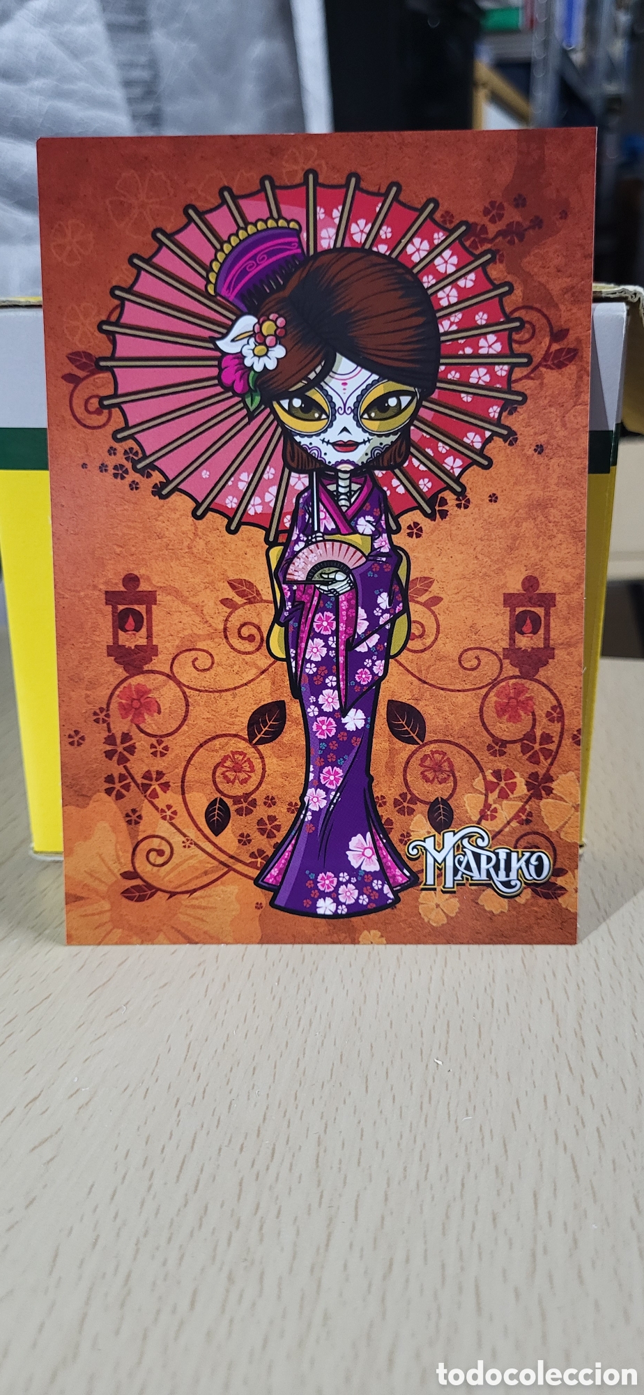 Coleccionismo Cromos antiguos: MARIKO N&ordm; 51 CATRINAS UNDERWORLD PHOTOCARDS MAYA STUDIO PANINI 2020