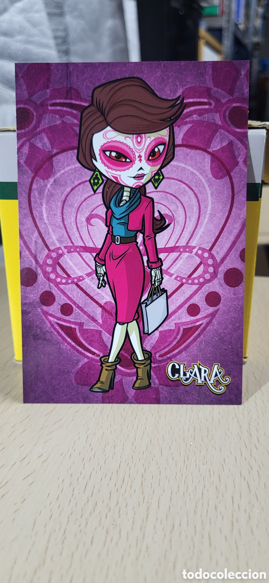 Sammeln alte Sammelbilder: CLARA N&ordm; 93 CATRINAS UNDERWORLD PHOTOCARDS MAYA STUDIO PANINI 2020