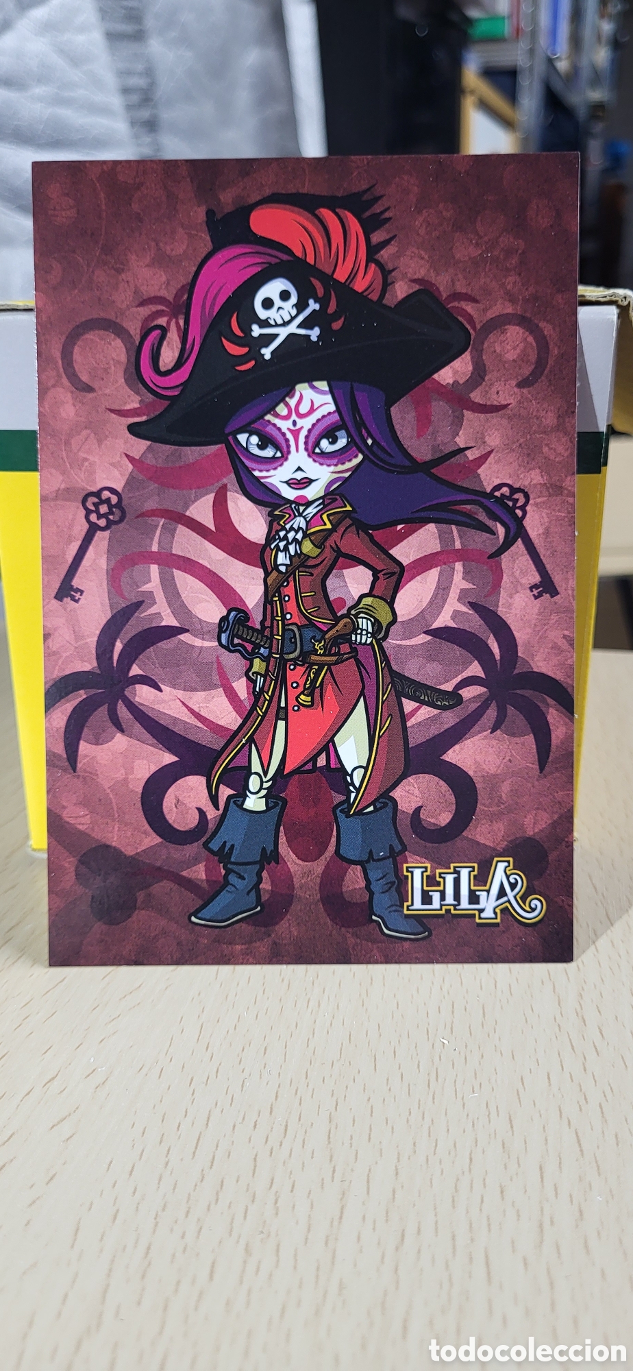 Coleccionismo Cromos antiguos: LILA N&ordm; 104 CATRINAS UNDERWORLD PHOTOCARDS MAYA STUDIO PANINI 2020