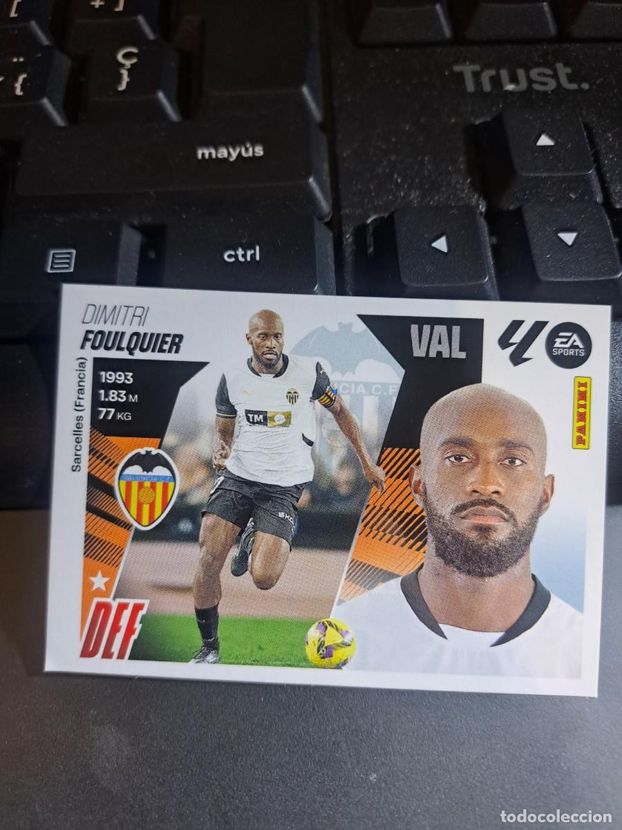 Coleccionismo Cromos antiguos: CROMO FOULQUIER 5B 5 B VALENCIA LIGA 2025 2026 25 26 ESTE PANINI NUNCA PEGADO