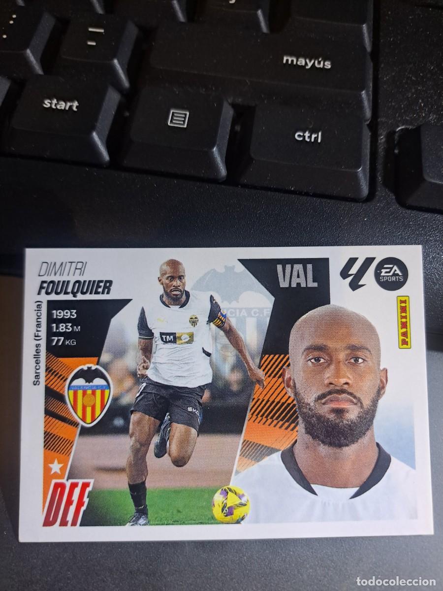 Coleccionismo Cromos antiguos: CROMO FOULQUIER 5B 5 B VALENCIA LIGA 2025 2026 25 26 ESTE PANINI NUNCA PEGADO
