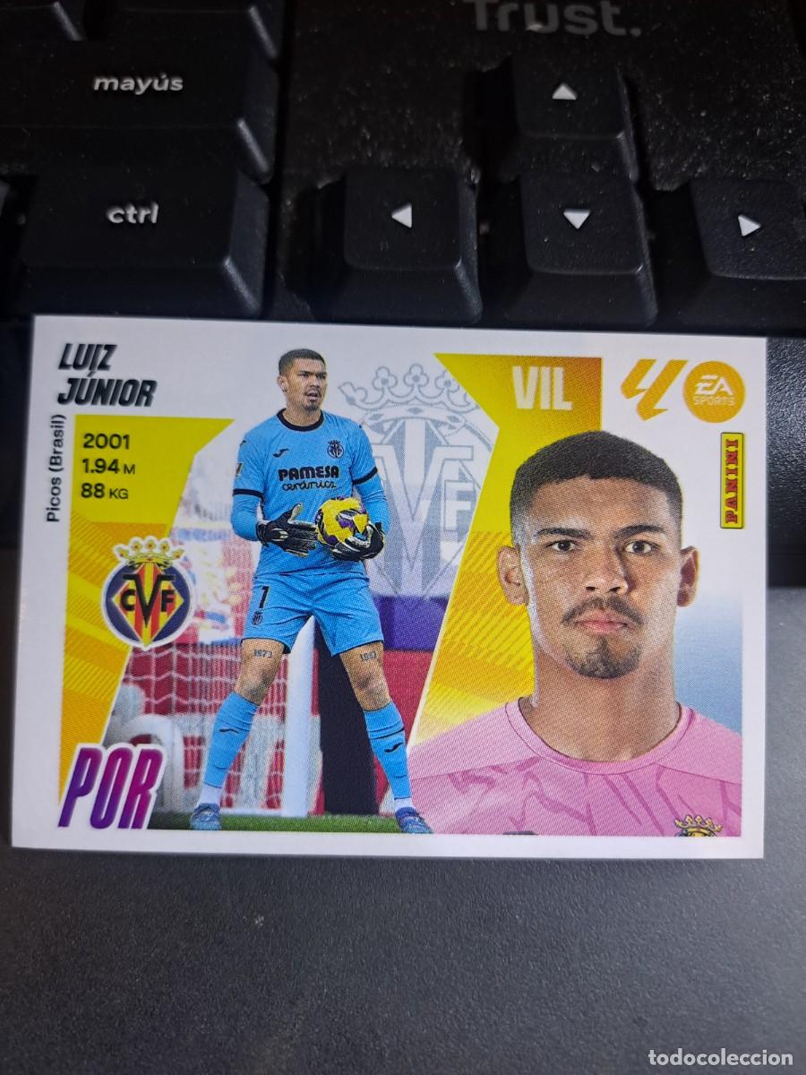 Coleccionismo Cromos antiguos: CROMO LUIZ JUNIOR 3 VILLARREAL LIGA 2025 2026 25 26 ESTE PANINI NUNCA PEGADO