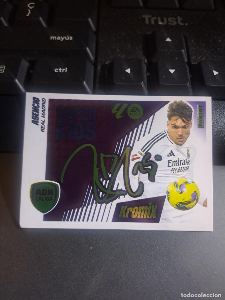 Coleccionismo Cromos antiguos: CROMO ASENCIO 1 K1 SUPER KIDS KROMIX 1 K1 REAL MADRID LIGA 2025 2026 25 26 ESTE PANINI NUNCA PEGADO