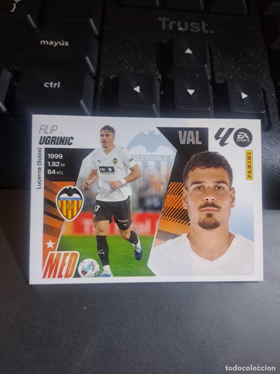 Coleccionismo Cromos antiguos: CROMO UGRINIC FICHAJE 37 ULTIMOS FICHAJES 37 VALENCIA LIGA 2025 2026 25 26 ESTE PANINI NUNCA PEGADO