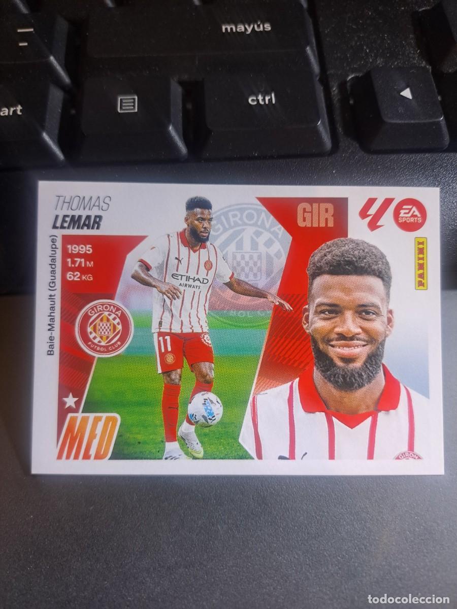 Coleccionismo Cromos antiguos: CROMO LEMAR FICHAJE 40 ULTIMOS FICHAJES 40 GIRONA LIGA 2025 2026 25 26 ESTE PANINI NUNCA PEGADO