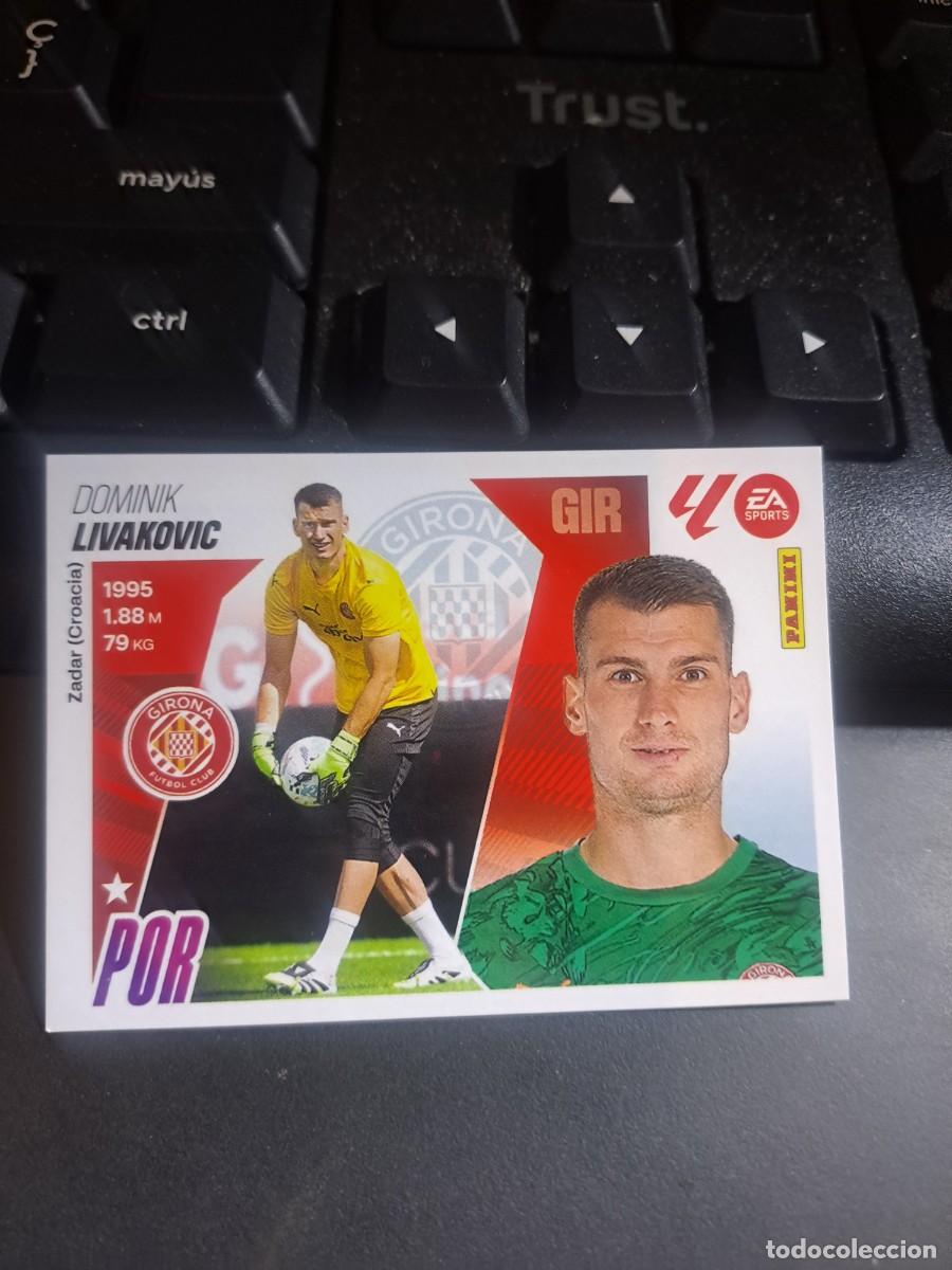 Coleccionismo Cromos antiguos: CROMO LIVAKOVIC FICHAJE 59 ULTIMOS FICHAJES 59 GIRONA LIGA 2025 2026 25 26 ESTE PANINI NUNCA PEGADO