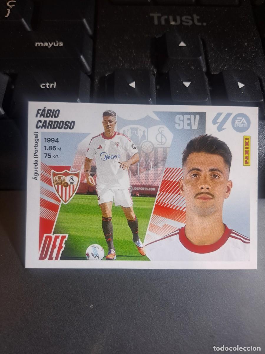 Coleccionismo Cromos antiguos: CROMO FABIO CARDOSO FICHAJE 60 ULTIMOS FICHAJES 60 SEVILLA LIGA 2025 2026 25 26 ESTE PANINI NUNCA PE