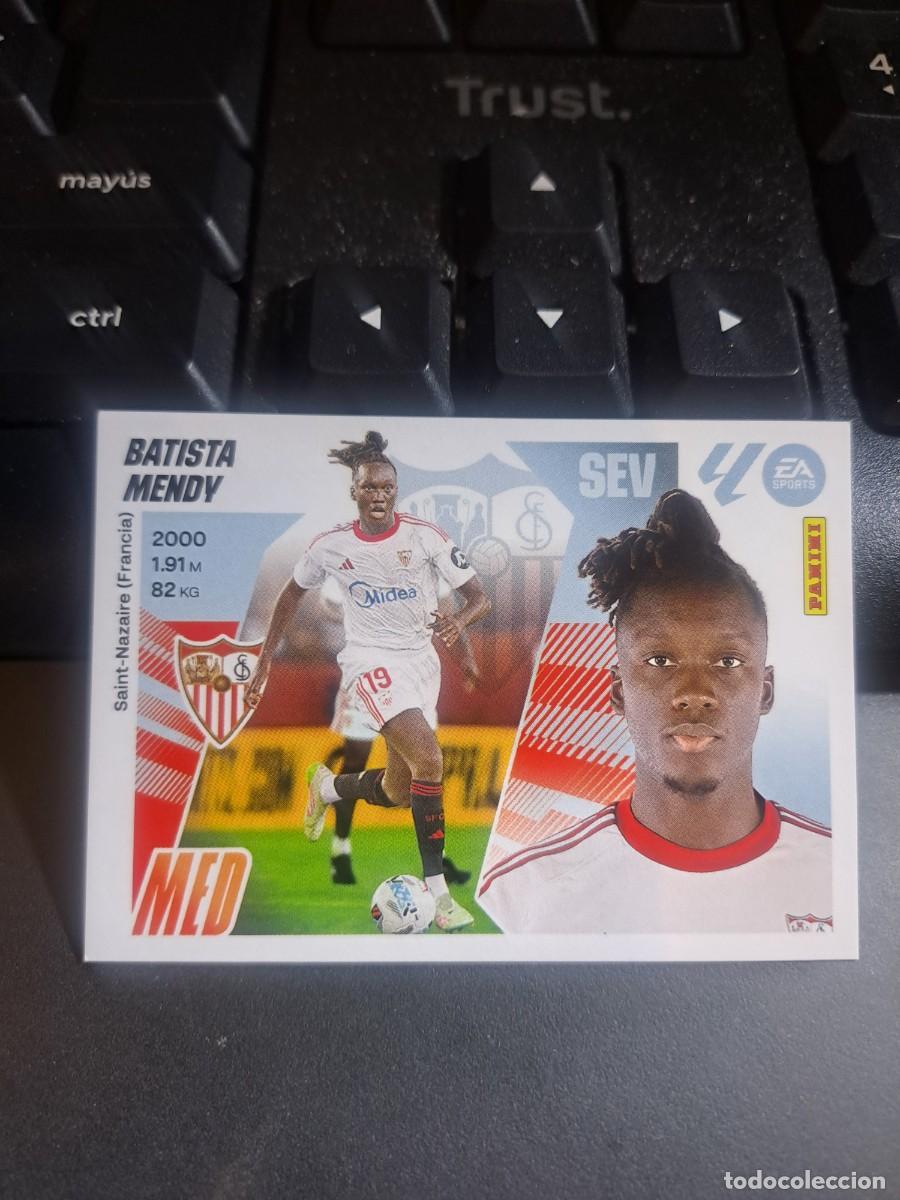 Coleccionismo Cromos antiguos: CROMO BATISTA MENDY FICHAJE 62 ULTIMOS FICHAJES 62 SEVILLA LIGA 2025 2026 25 26 ESTE PANINI NUNCA PE