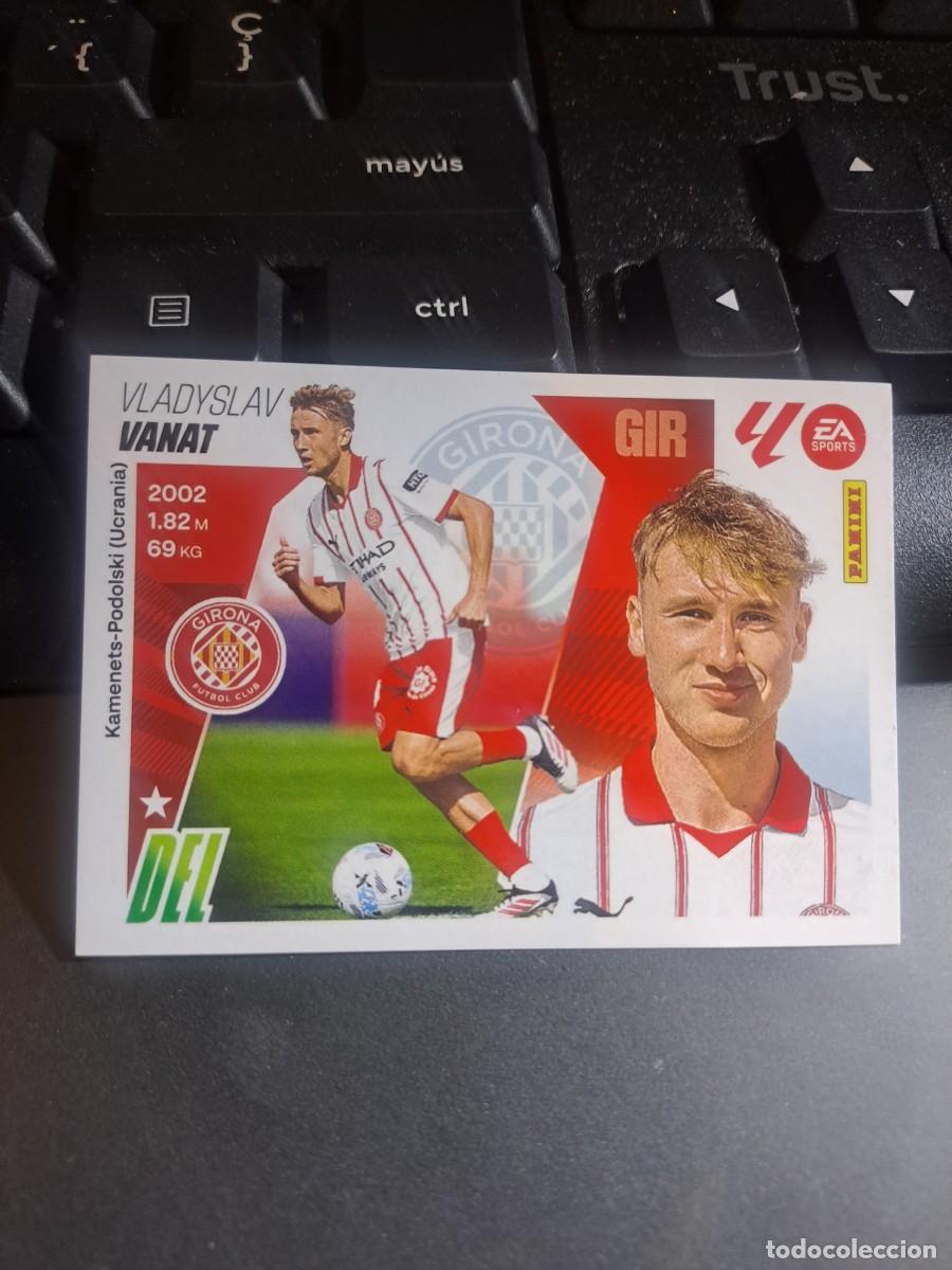 Coleccionismo Cromos antiguos: CROMO VANAT FICHAJE 64 ULTIMOS FICHAJES 64 GIRONA LIGA 2025 2026 25 26 ESTE PANINI NUNCA PEGADO