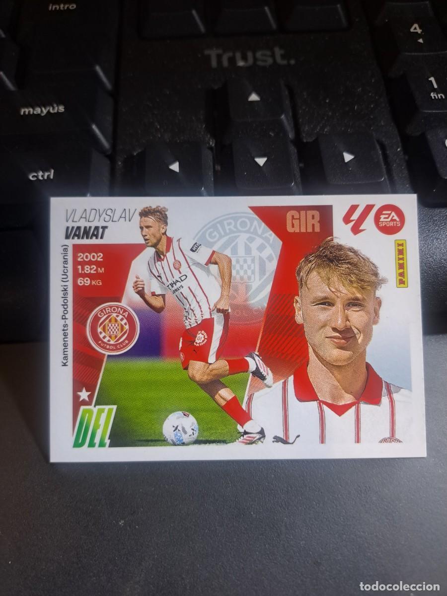 Coleccionismo Cromos antiguos: CROMO VANAT FICHAJE 64 ULTIMOS FICHAJES 64 GIRONA LIGA 2025 2026 25 26 ESTE PANINI NUNCA PEGADO