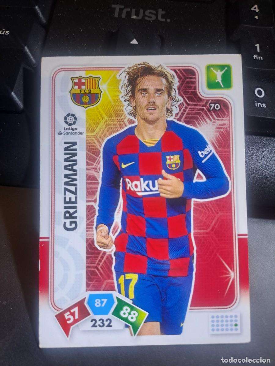 Coleccionismo Cromos antiguos: ADRENALYN XL GRIEZMANN 70 BARCELONA CROMO LIGA 2019 2020 19 20 PANINI