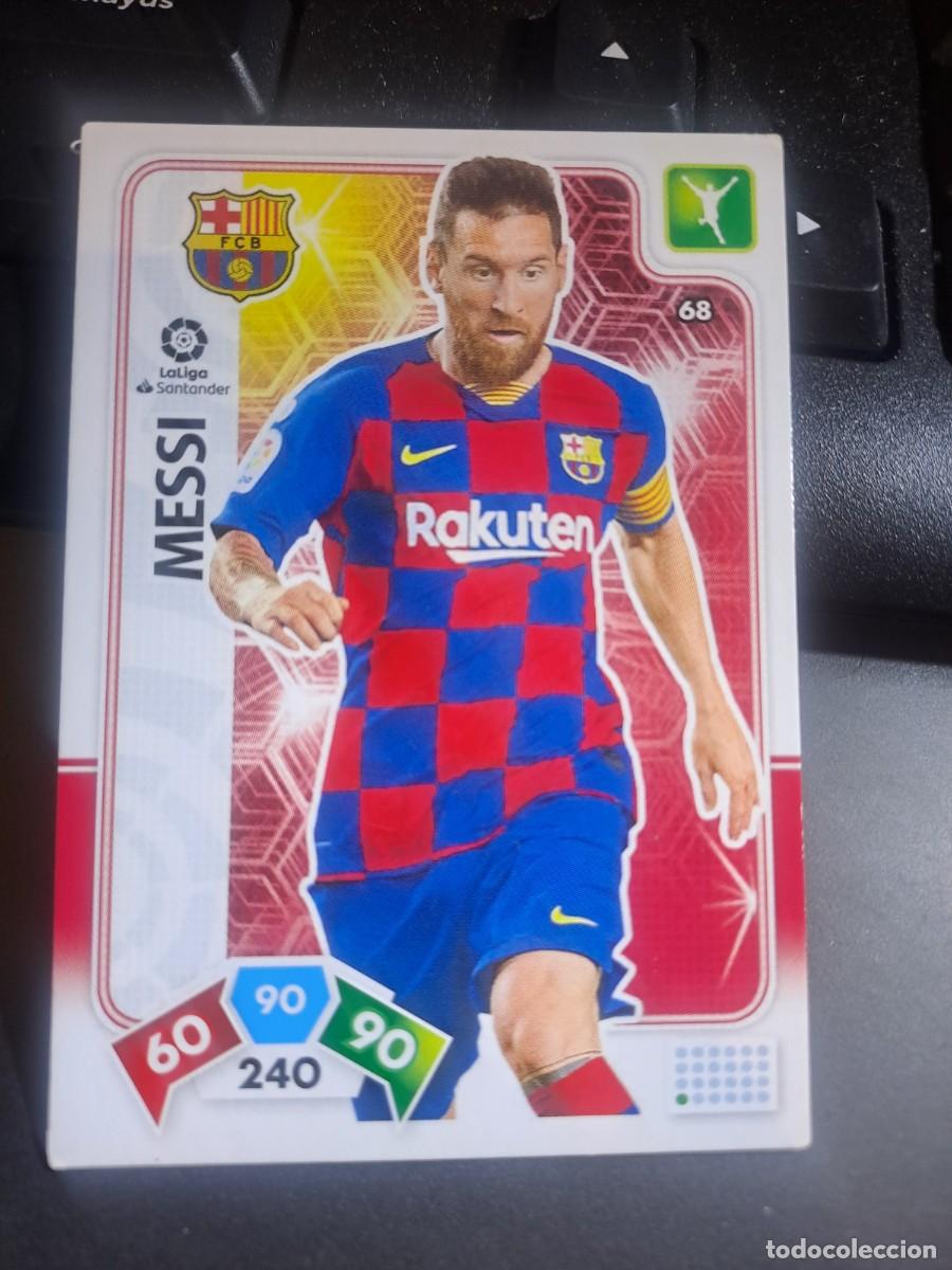 Coleccionismo Cromos antiguos: ADRENALYN XL MESSI 68 BARCELONA CROMO LIGA 2019 2020 19 20 PANINI