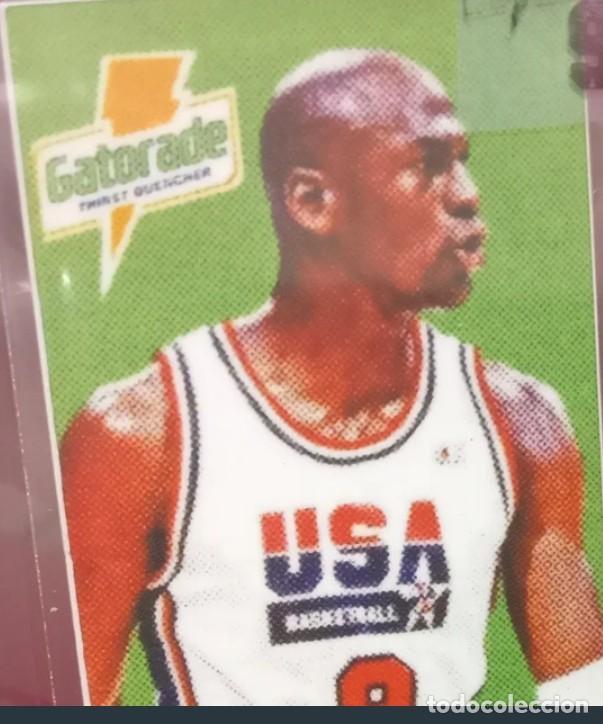 Coleccionismo Cromos antiguos: CROMO TARJETA MINI CARD MICHAEL JORDAN GATORADE 1992 DREAM TEAM BARCELONA 92 1992 SELLADO DE FABRICA