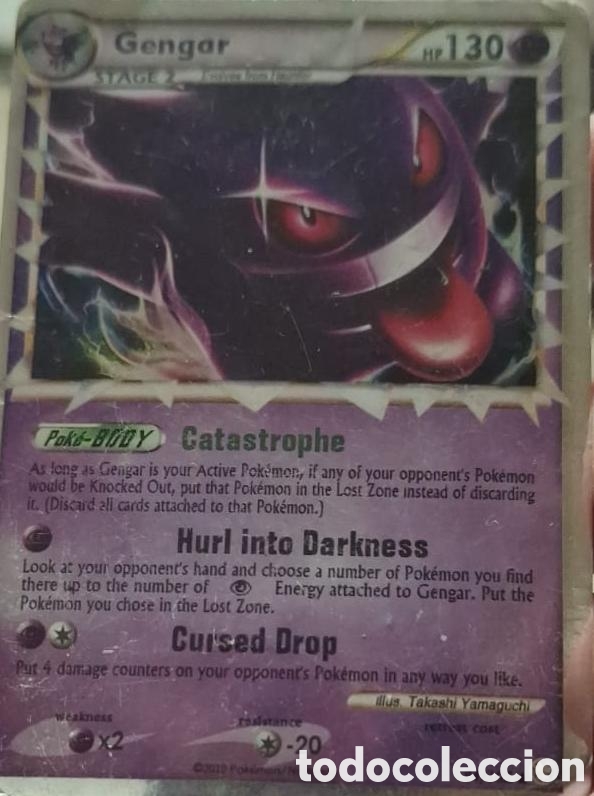 Coleccionismo Cromos antiguos: Gengar Prime de la expansi&oacute;n HS&mdash;Triumphant (2010) con marcas