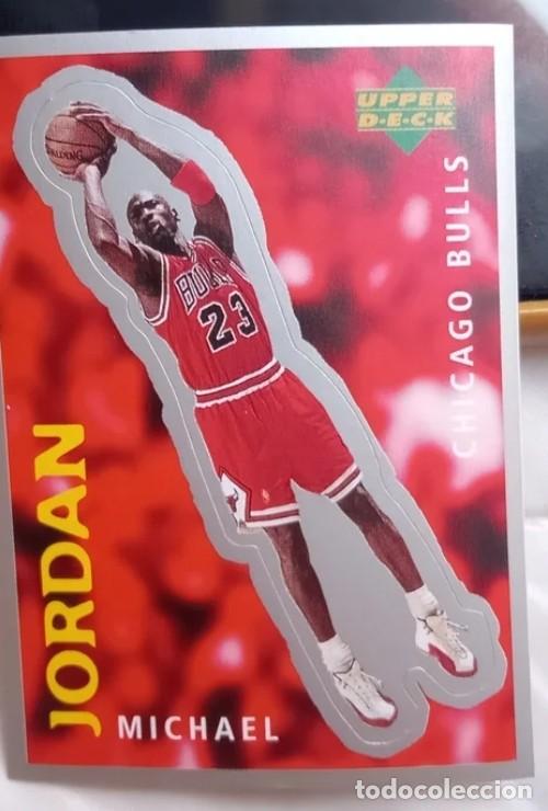 Coleccionismo Cromos antiguos: CROMO PEGATINA STICKER MICHAEL JORDAN #205 CHICAGO BULLS UPPER DECK 1997 1998 97 98 NUEVO
