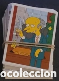 Coleccionismo Cromos antiguos: Cromo Simpsons III Springfield