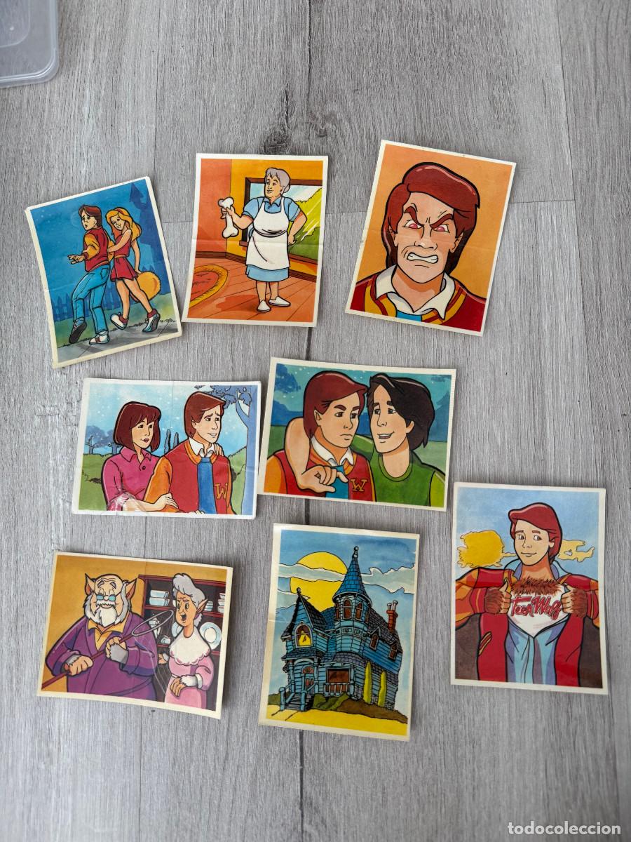 Collezionismo Figurine antiche: 8 cromos Teen Wolf de Panrico