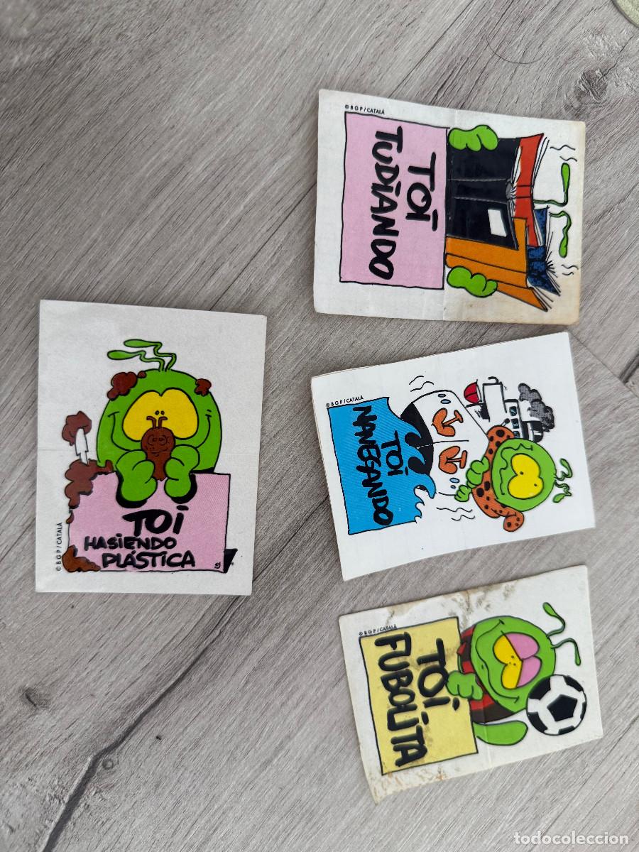 Collezionismo Figurine antiche: 4 cromos Los Nuevos Tois de Panrico