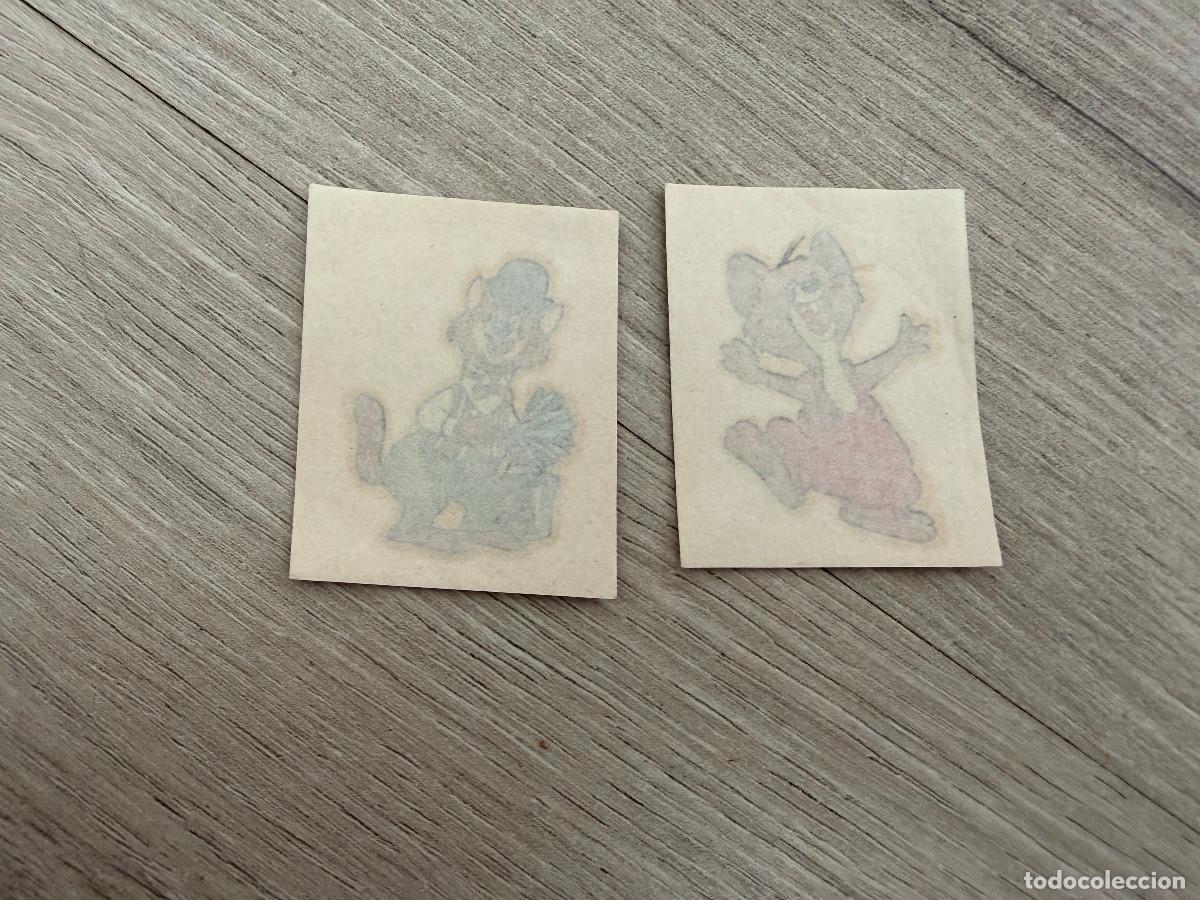 Coleccionismo Cromos antiguos: 2 cromos calcopiel Bimbo Willy Fog