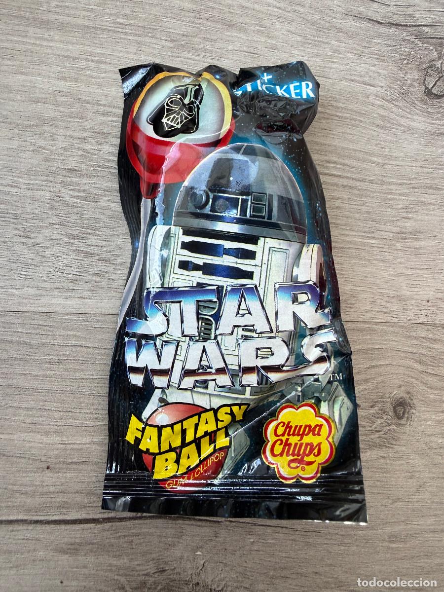 Coleccionismo Cromos antiguos: Chupa Chups sin abrir - Fantasy Ball Star Wars