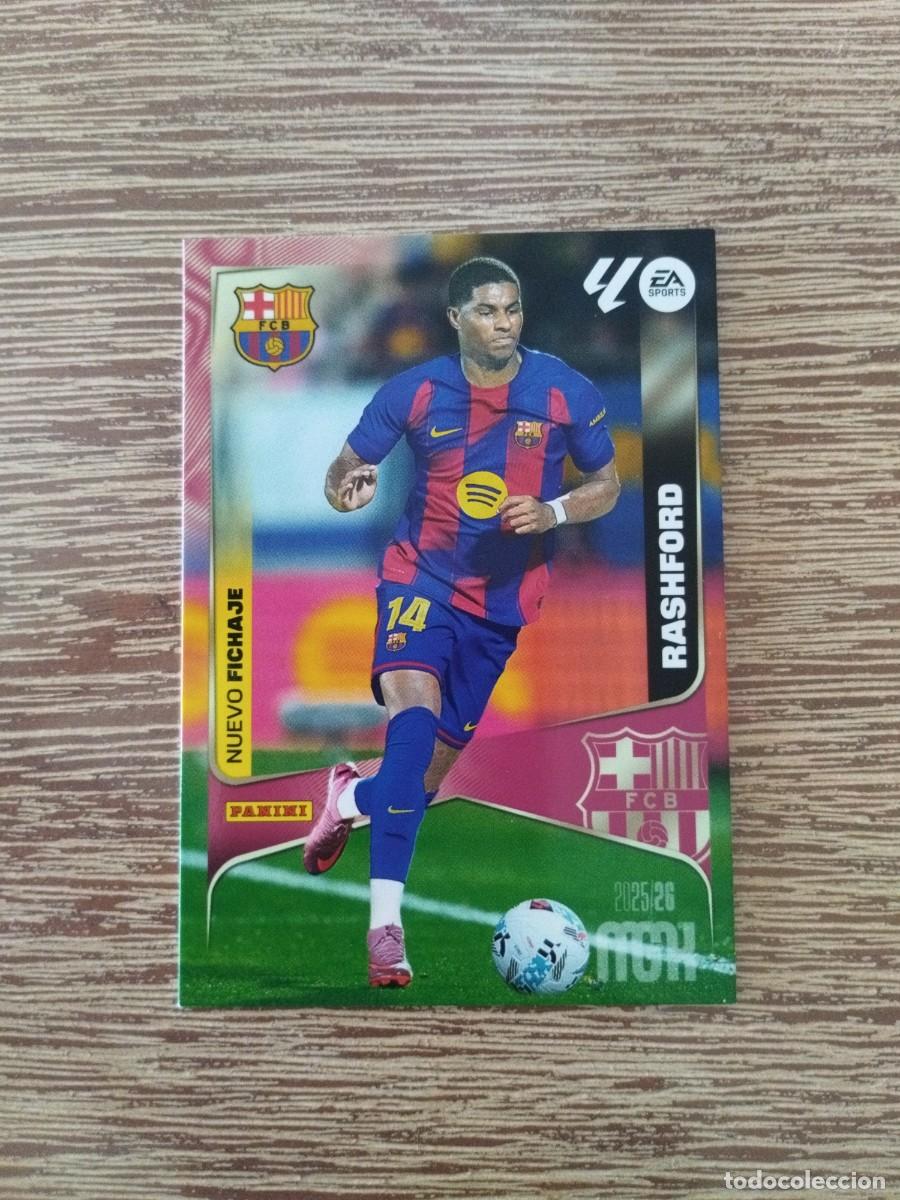 Coleccionismo Cromos antiguos: N&deg; 462 Rashford - FC Barcelona - Nuevo Fichaje - Megacracks 25 - 26 - Panini - 2025 - 2026